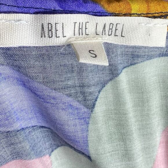 NWOT Abel The Label Maxi Skirt Womens S Anthropologie Floral Tropical Leonard - Picture 3 of 14